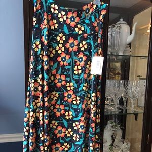Lularoe Maxi Shirt Floral Large